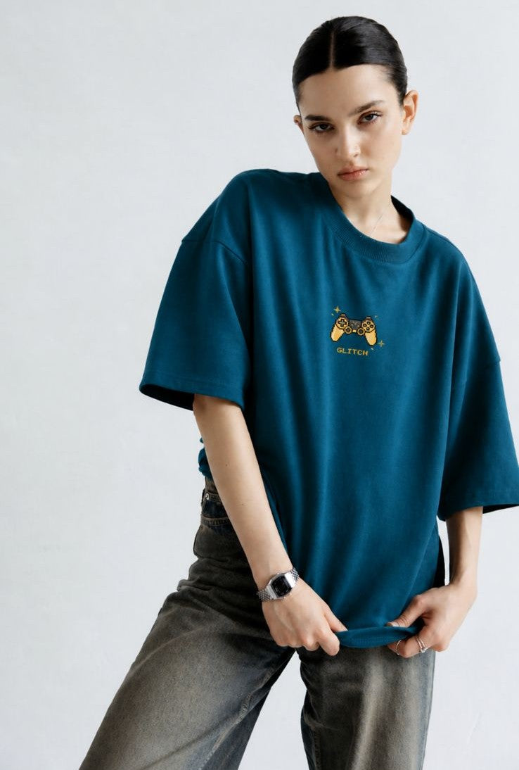 Game On Glitch Tee